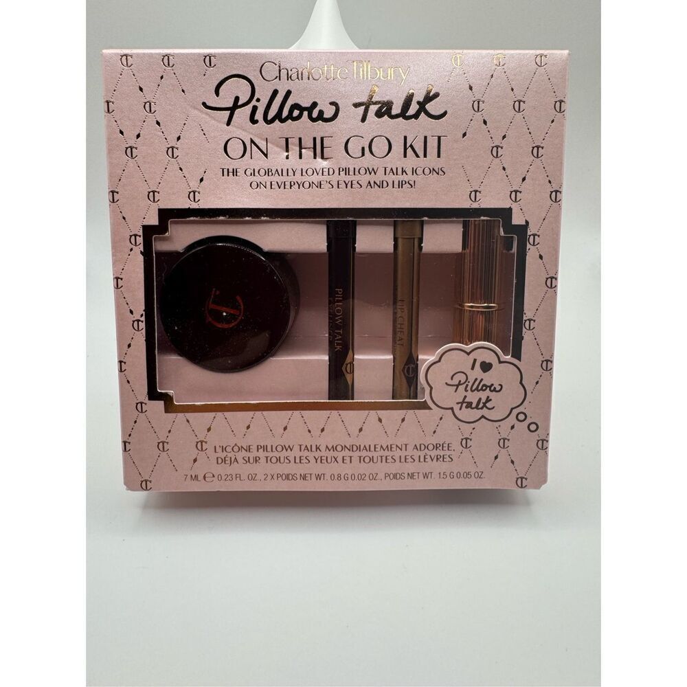 Charlotte Tilbury Pillow Talk On The Go Kit New In Box